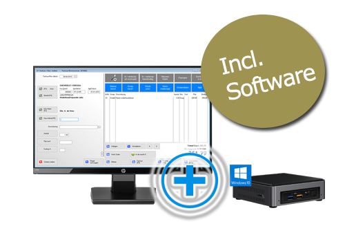 Desktop kassasysteem, kassa software voor desktop, desktop kassa, computer kassa