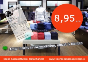 kassasysteem, kassasystemen detailhandel, retail kassasysteem