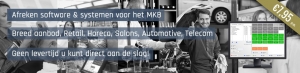 kassasysteem, salon software, garage software, kassa software voor het mkb