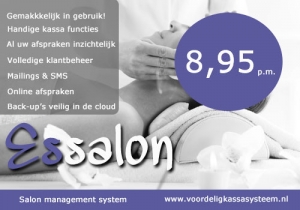 salonsysteem schoonheidssalon, schoonheidssalon programma, schoonheidssalon software