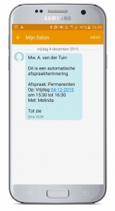 sms software voor de kassa